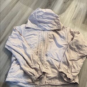 lululemon athletica Tan/Light Link Hooded Jacket